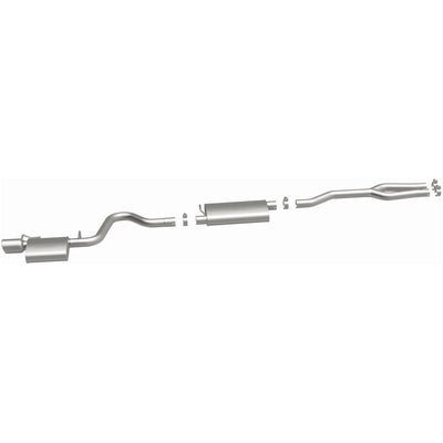 Street Series Cat-Back Performance Exhaust System <br>06-10 Dodge Charger, 05-08 Magnum 2.7L, 3.5L