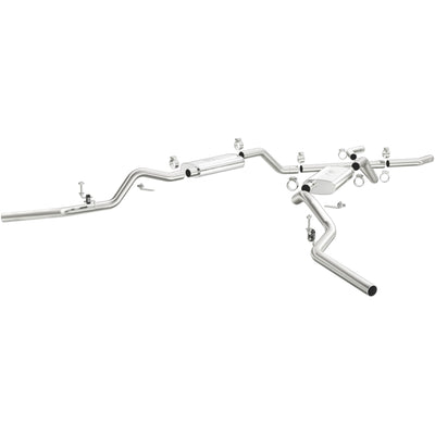 Street Series Crossmember-Back Performance Exhaust System <br>60-72 Chevy C10, C20 Pickup