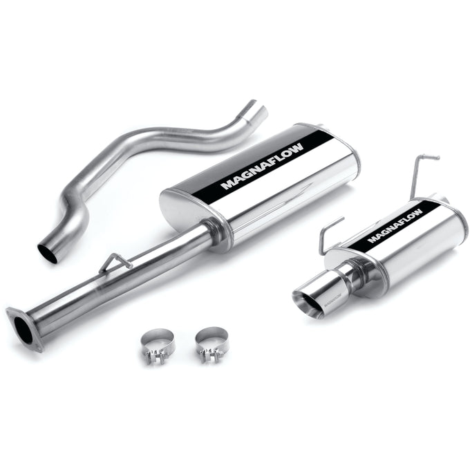 Street Series Cat-Back Performance Exhaust System <br>06-08 Chevy Trailblazer 6.0L