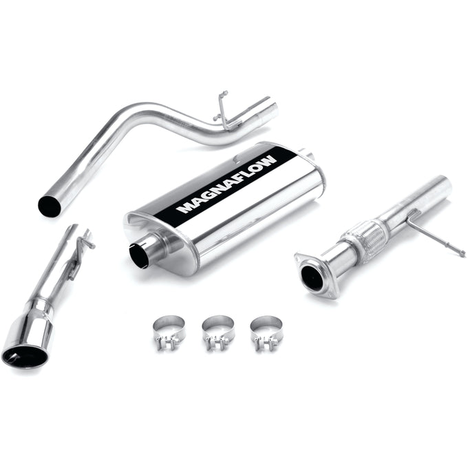 Street Series Cat-Back Performance Exhaust System <br>07-08 Chevy Tahoe Yukon 4.8L, 5.3L