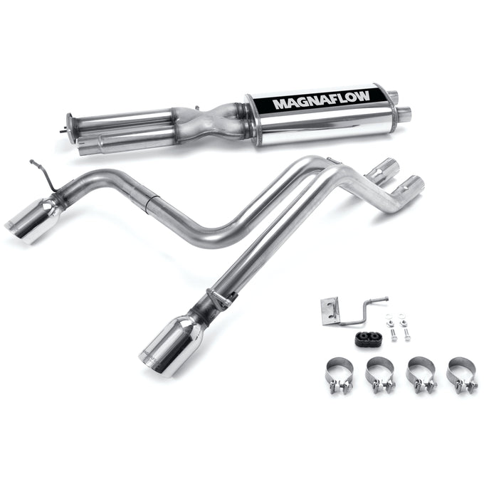 Street Series Cat-Back Performance Exhaust System <br>03-06 Hummer H2 6.0L