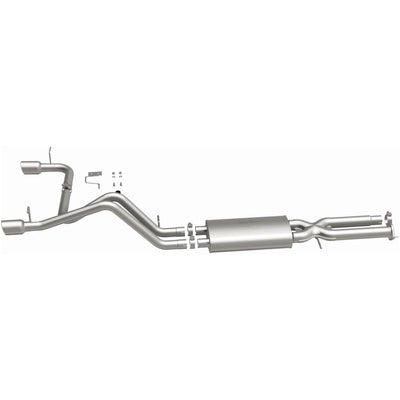 Street Series Cat-Back Performance Exhaust System <br>03-06 Hummer H2 6.0L