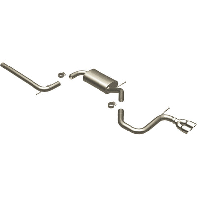 Touring Series Cat-Back Performance Exhaust System <br>06-09 VW Rabbit, 10-14 Golf 2.5L