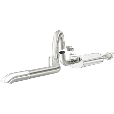 Street Series Cat-Back Performance Exhaust System <br>04-06 Jeep Wrangler 4.0L