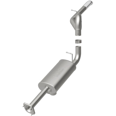 Street Series Cat-Back Performance Exhaust System <br>04-06 Jeep Wrangler 4.0L