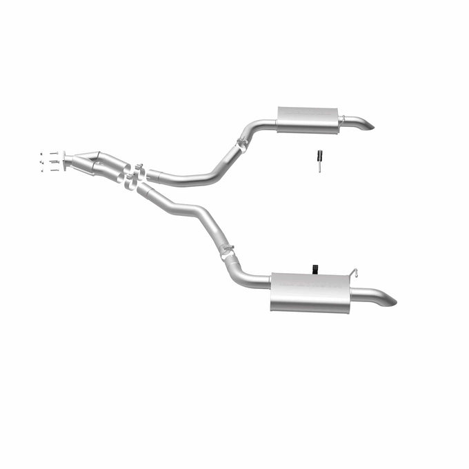 Street Series Cat-Back Performance Exhaust System <br>75-79 Chevy Corvette 5.7L