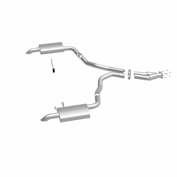 Street Series Cat-Back Performance Exhaust System <br>75-79 Chevy Corvette 5.7L