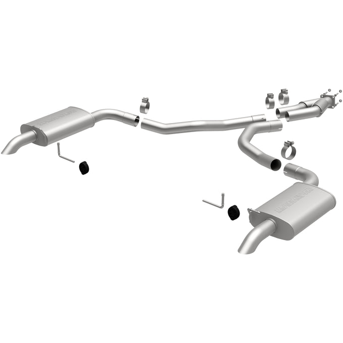 Street Series Cat-Back Performance Exhaust System <br>75-79 Chevy Corvette 5.7L