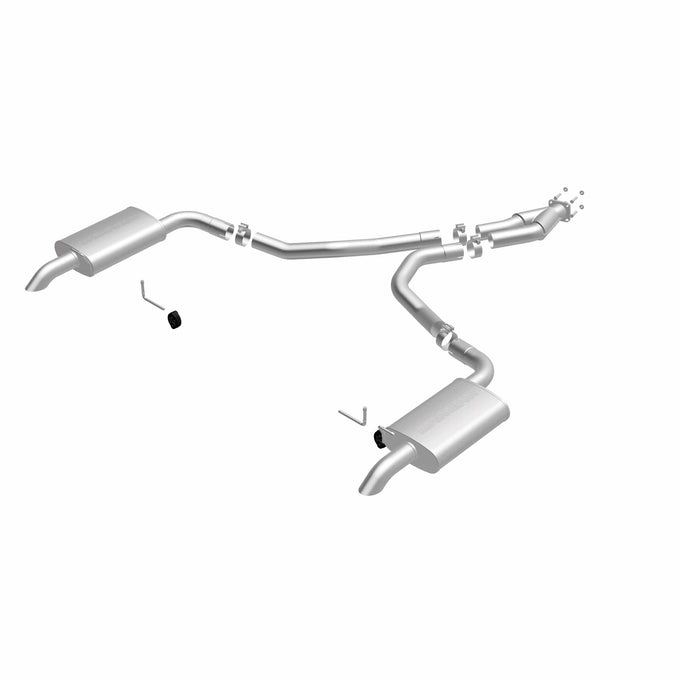 Street Series Cat-Back Performance Exhaust System <br>75-79 Chevy Corvette 5.7L