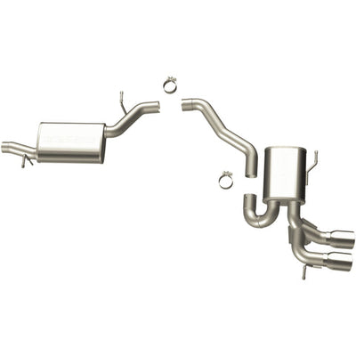 Touring Series Cat-Back Performance Exhaust System <br>06-09 Audi A3 Quattro 3.2L