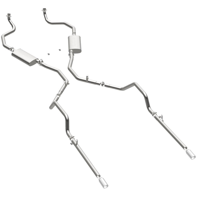Street Series Crossmember-Back Performance Exhaust System <br>61-64 Chevy Impala 3.8L, 4.6L, 5.3L, 5.4L, 5.7L, 6.7L, 7.0L