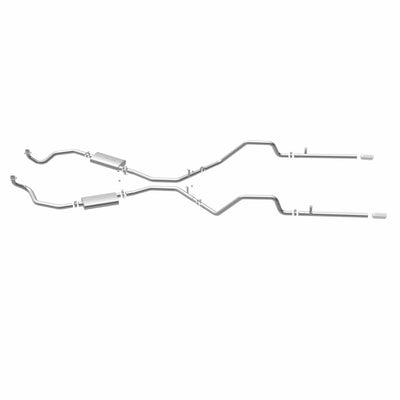 Street Series Crossmember-Back Performance Exhaust System <br>61-64 Chevy Impala 3.8L, 4.6L, 5.3L, 5.4L, 5.7L, 6.7L, 7.0L