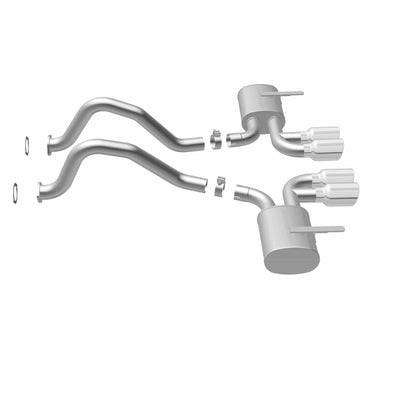 Street Series Axle-Back Performance Exhaust System <br>97-04 Chevy Corvette 5.7L