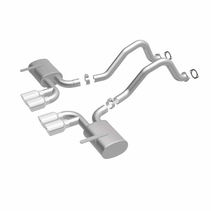 Street Series Axle-Back Performance Exhaust System <br>97-04 Chevy Corvette 5.7L