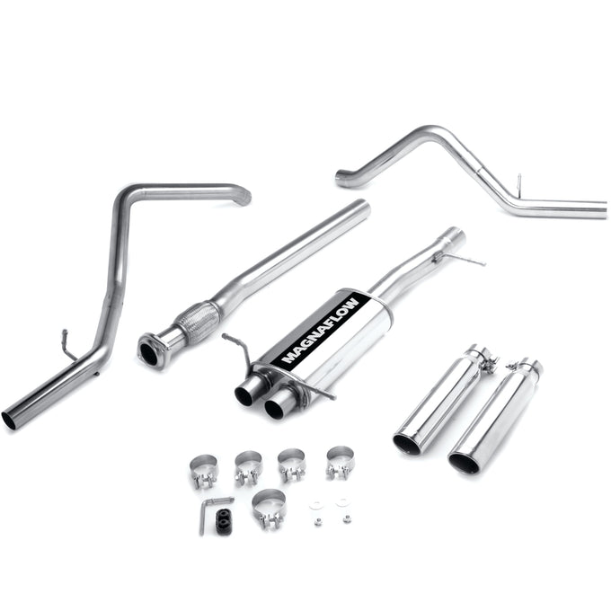 Street Series Cat-Back Performance Exhaust<br>07-08 Chevy Silverado / GMC Sierra 1500 4.8L, 5.3L