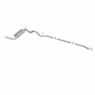 Series Cat-Back Performance Exhaust System <br>07-11 Jeep Wrangler 3.8L