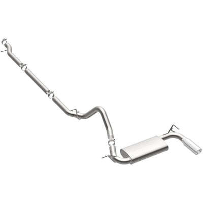 Series Cat-Back Performance Exhaust System <br>07-11 Jeep Wrangler 3.8L