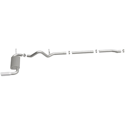 Series Cat-Back Performance Exhaust System <br>07-11 Jeep Wrangler 3.8L