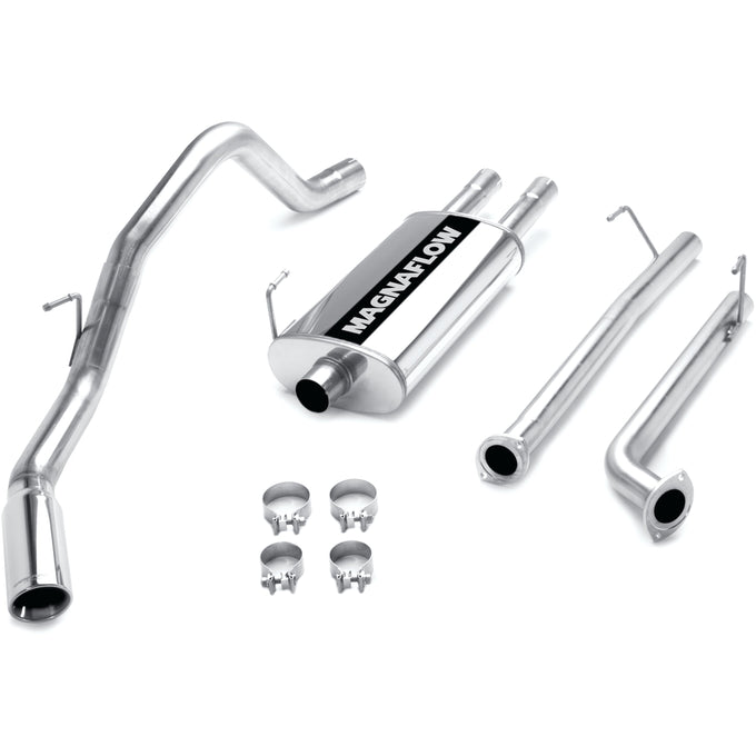 Street Series Cat-Back Performance Exhaust System <br>07-08 Toyota Tundra 5.7L