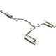 Street Series Cat-Back Performance Exhaust System <br>08-12 Honda Accord 3.5L Coupe
