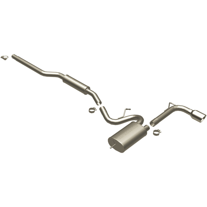Street Series Cat-Back Performance Exhaust System <br>08-11 Mitsubishi Lancer 2.0L, 2.4L