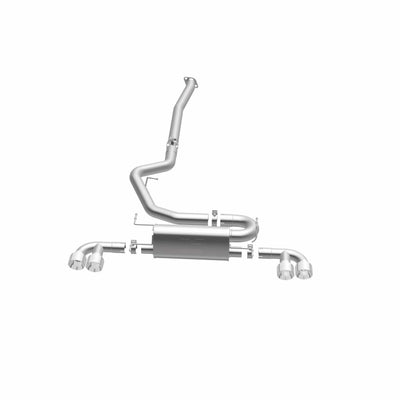 Street Series Cat-Back Performance Exhaust System <br>08-14 Subaru Impreza 2.5L