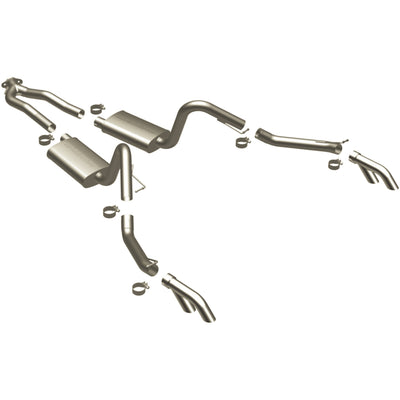 Street Series Cat-Back Performance Exhaust System <br>75-81 Pontiac Firebird 4.9L, 5.0L, 5.7L, 6.6L