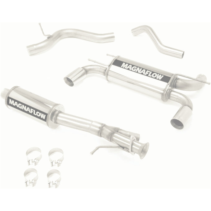 Street Series Cat-Back Performance Exhaust System <br>08-10 Hummer H3 5.3L