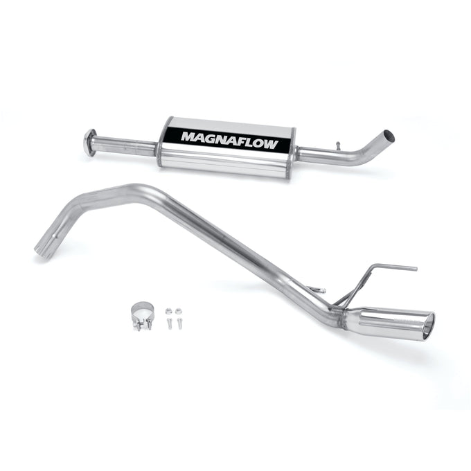 Street Series Cat-Back Performance Exhaust System <br>07-10 Jeep Grand Cherokee 3.7L