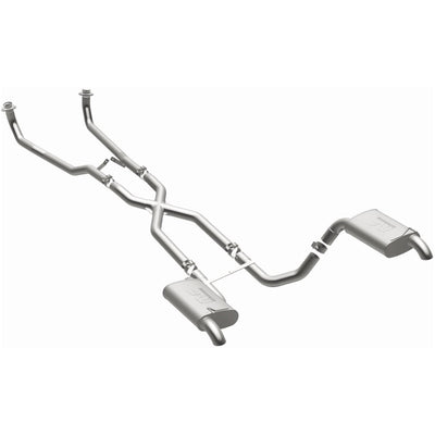 Street Series Crossmember-Back Performance Exhaust System <br>68-73 Chevy Corvette 5.3L, 5.7L