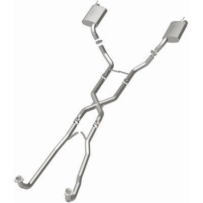 Street Series Crossmember-Back Performance Exhaust System <br>68-73 Chevy Corvette 5.3L, 5.7L