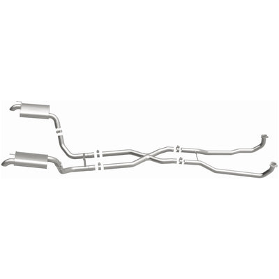 Street Series Crossmember-Back Performance Exhaust System <br>68-73 Chevy Corvette 5.3L, 5.7L