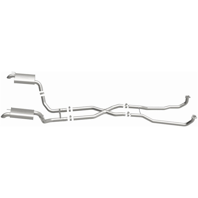 Street Series Crossmember-Back Performance Exhaust System <br>68-73 Chevy Corvette 5.3L, 5.7L