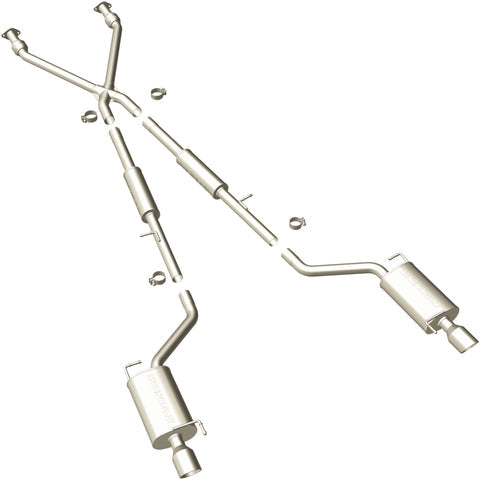 Street Series Cat-Back Performance Exhaust System <br>09-13 INFINITI G37 3.7L, 07-08 G35 3.5L
