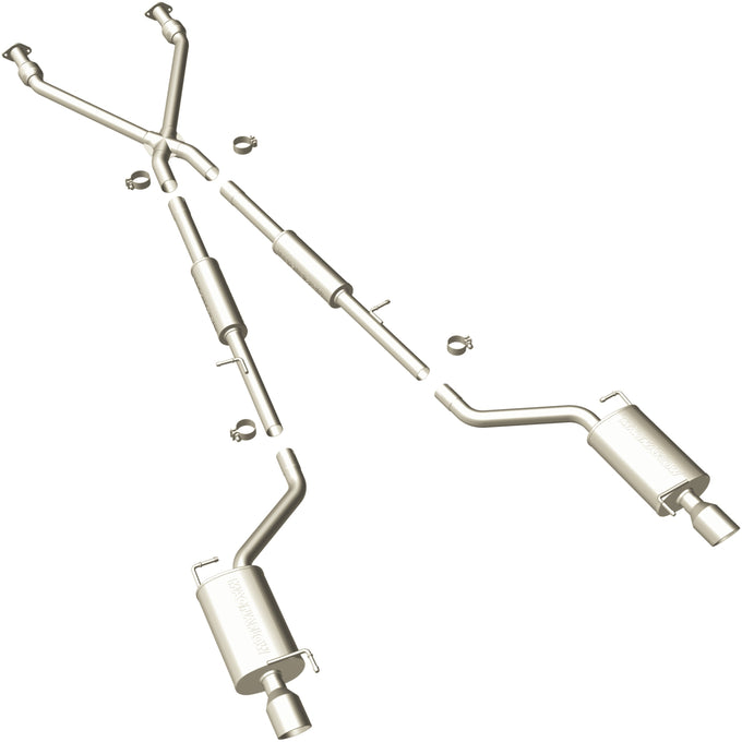 Street Series Cat-Back Performance Exhaust System <br>09-13 INFINITI G37 3.7L, 07-08 G35 3.5L