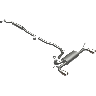 Street Series Cat-Back Performance Exhaust System <br>07-10 Ford Edge 2.0L 3.5L, Lincoln MKX 3.5L
