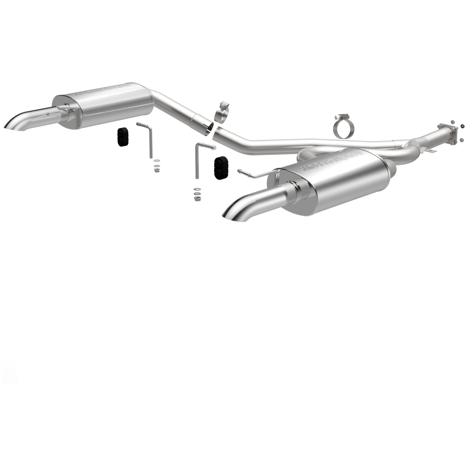 Street Series Cat-Back Performance Exhaust System <br>80-81 Chevy Corvette 5.7L