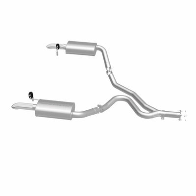 Street Series Cat-Back Performance Exhaust System <br>80-81 Chevy Corvette 5.7L