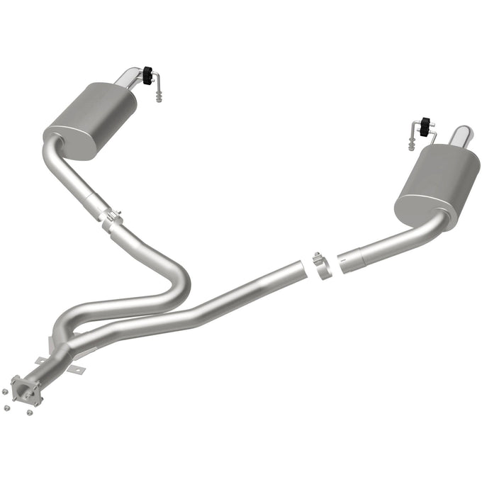 Street Series Cat-Back Performance Exhaust System <br>80-81 Chevy Corvette 5.7L