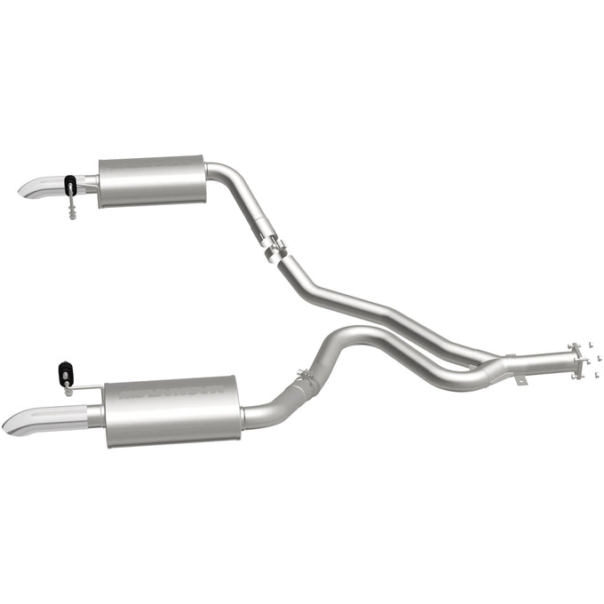 Street Series Cat-Back Performance Exhaust System <br>80-81 Chevy Corvette 5.7L