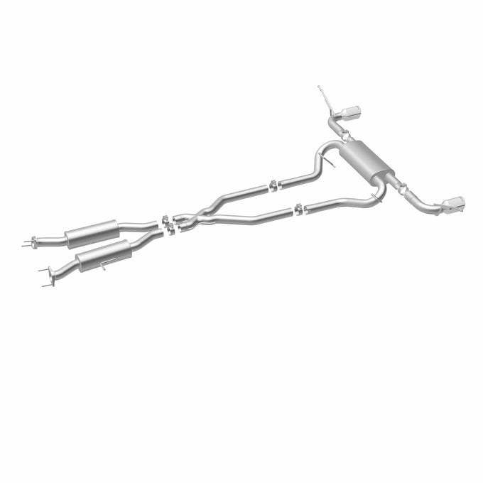 Street Series Cat-Back Performance Exhaust System <br>2022 Jeep Grand Cherokee WK, 11-21 Grand Cherokee