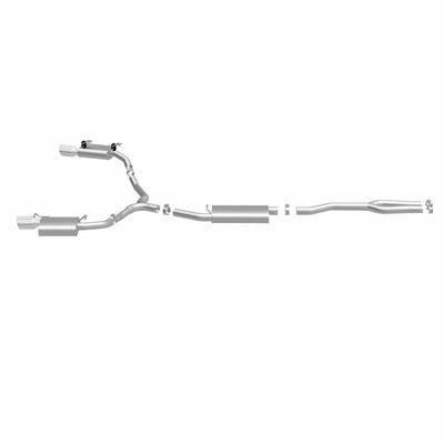 Street Series Cat-Back Performance Exhaust System <br>06-10 Dodge Charger 2.7L, 3.5L