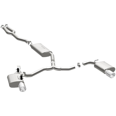 Street Series Cat-Back Performance Exhaust System <br>06-10 Dodge Charger 2.7L, 3.5L