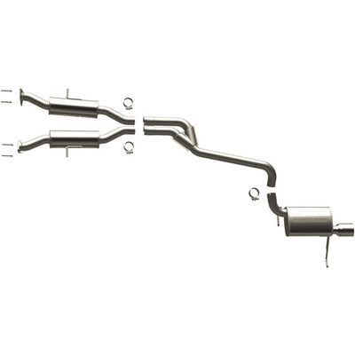 Street Series Cat-Back Performance Exhaust System <br>11-13 Jeep Grand Cherokee 3.6L