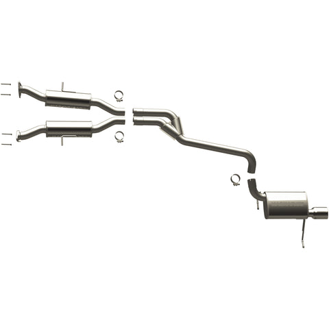 Street Series Cat-Back Performance Exhaust System <br>11-13 Jeep Grand Cherokee 3.6L