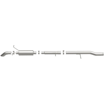 Off-Road Pro Series Cat-Back Performance Exhaust System <br>09-13 Chevy Silverado / GMC Sierra 1500 4.3L, 4.8L, 5.3L