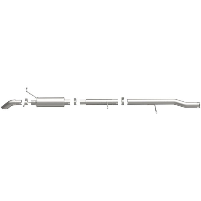Off-Road Pro Series Cat-Back Performance Exhaust System <br>09-13 Chevy Silverado / GMC Sierra 1500 4.3L, 4.8L, 5.3L
