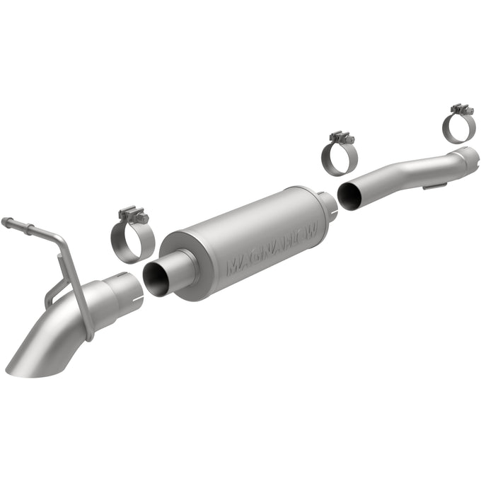 Off-Road Pro Series Cat-Back Performance Exhaust System <br>07-11 Jeep Wrangler 3.8L