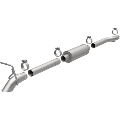 Off-Road Pro Series Cat-Back Performance Exhaust System <br>07-11 Jeep Wrangler 3.8L