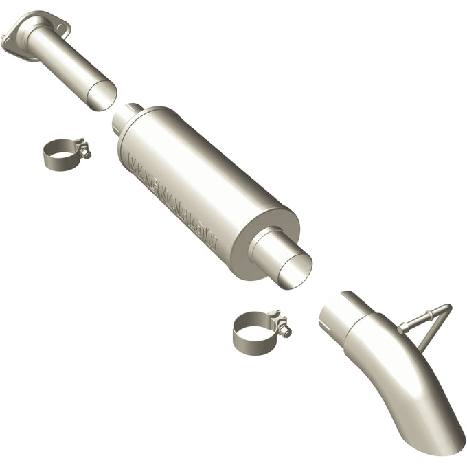 Off-Road Pro Series Cat-Back Performance Exhaust System <br>04-06 Jeep Wrangler 4.0L